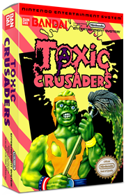 Toxic Crusaders - Box - 3D Image