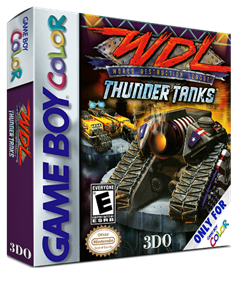 World Destruction League: Thunder Tanks - Box - 3D Image
