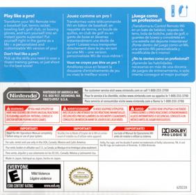 Wii Sports - Box - Back Image