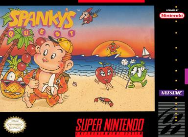 Spanky's Quest - Box - Front Image