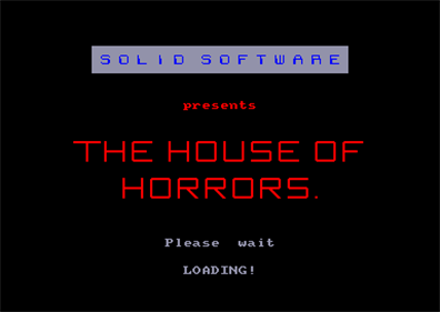 The House of Horrors - Screenshot - Game Title Image