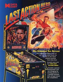 Last Action Hero - Advertisement Flyer - Front Image
