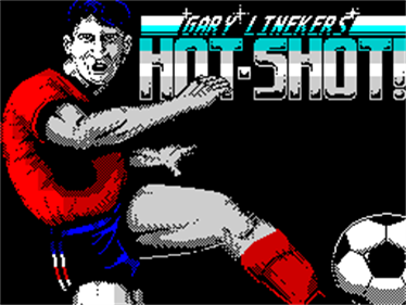 Gary Lineker's Hot-Shot!  - Screenshot - Game Title Image