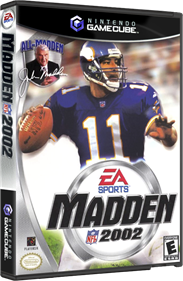 Madden NFL 2002 - Box - 3D Image