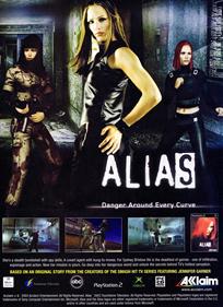 Alias - Advertisement Flyer - Front Image