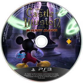 Castle of Illusion Starring Mickey Mouse - Fanart - Disc Image