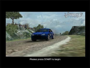 V-Rally 3  - Screenshot - Game Title Image