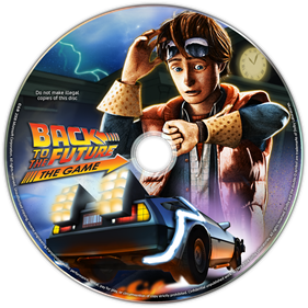 Back to the Future: The Game - Fanart - Disc Image