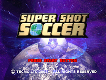 Super Shot Soccer - Screenshot - Game Title Image
