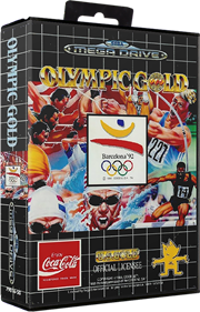 Olympic Gold: Barcelona '92 - Box - 3D Image