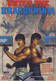 Bad Dudes vs. Dragon Ninja - Advertisement Flyer - Front
