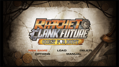 Ratchet & Clank Future: Quest for Booty - Screenshot - Game Title Image