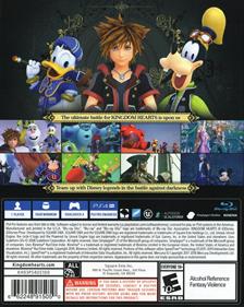 Kingdom Hearts III - Box - Back Image