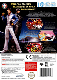 Speed Racer: The Videogame - Box - Back Image