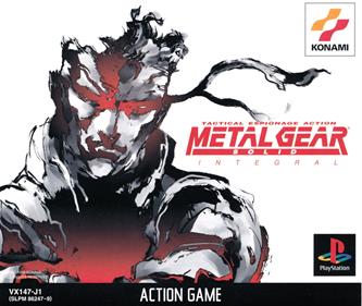 Metal Gear Solid: Integral - Box - Front Image