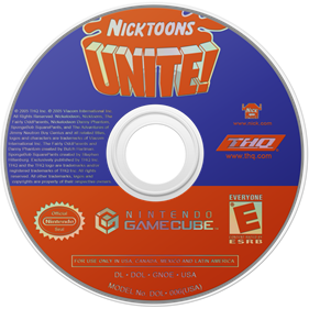 Nicktoons Unite! - Disc Image