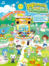 Pop'n Music: Sunny Park - Advertisement Flyer - Front Image