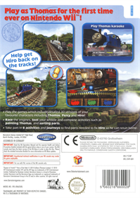 Thomas & Friends: Hero of the Rails - Box - Back Image