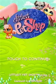 Littlest Pet Shop: Spring - Screenshot - Game Title Image