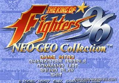The King of Fighters '96: NEOGEO Collection - Screenshot - Game Title Image