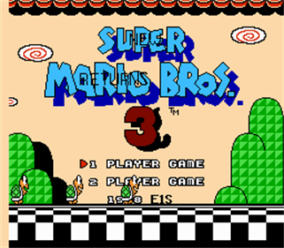 NEW Super Mario Bros. 3 Returns - Screenshot - Game Title Image