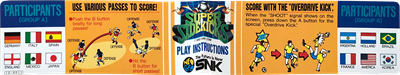 Super Sidekicks - Arcade - Controls Information Image