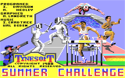 Summer Challenge - Screenshot - Game Title Image