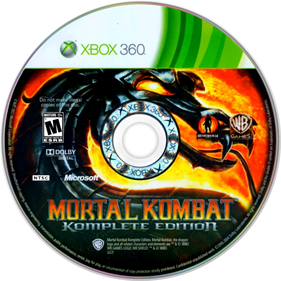 Mortal Kombat: Komplete Edition - Disc Image