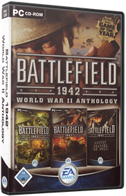 Battlefield 1942: World War II Anthology - Box - 3D Image