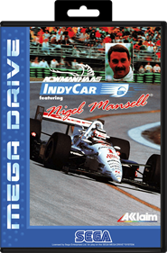 Newman Haas IndyCar featuring Nigel Mansell - Box - Front - Reconstructed Image