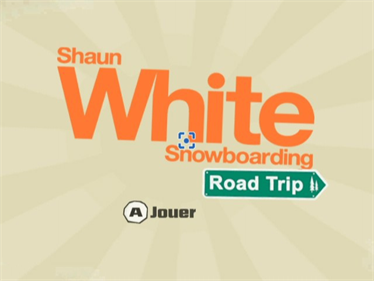 Shaun White Snowboarding: Road Trip - Screenshot - Game Title Image