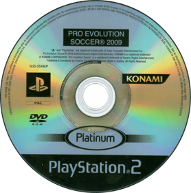 PES 2009: Pro Evolution Soccer - Disc Image