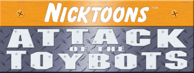Nicktoons: Attack of the Toybots - Clear Logo Image