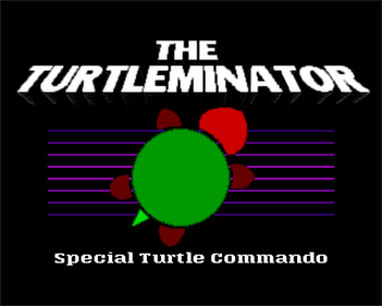 The Turtleminator: Special Turtle Commando - Screenshot - Game Title Image