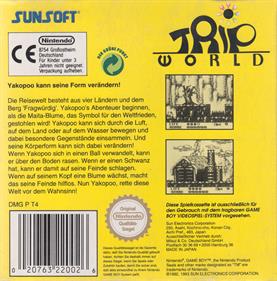 Trip World - Box - Back Image