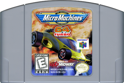 Micro Machines 64 Turbo - Cart - Front Image