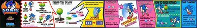 Sonic Championship - Arcade - Controls Information Image