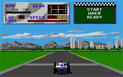 Indy 500 - Screenshot - Gameplay Image