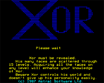 XOR - Screenshot - Game Title Image