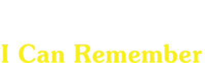 Fisher-Price: I Can Remember - Clear Logo Image