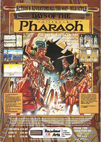 Day of the Pharaoh - Advertisement Flyer - Front Image