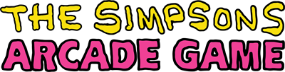 The Simpsons Arcade Game - Clear Logo Image