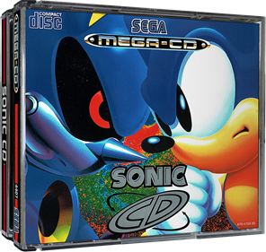 Sonic CD - Box - 3D Image