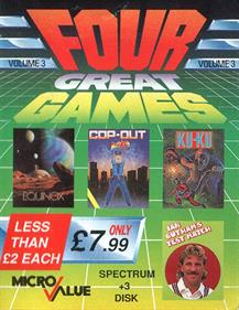 Four Great Games: Volume 3 - Box - Front Image