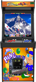 Mighty! Pang - Arcade - Cabinet Image