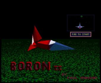 Boron II - Screenshot - Game Title Image