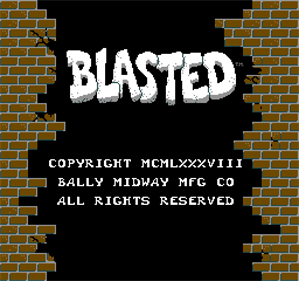 Blasted - Screenshot - Game Title Image