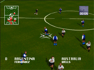 Striker 96 - Screenshot - Gameplay Image