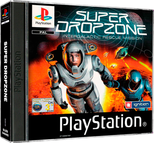 Super Dropzone: Intergalactic Rescue Mission - Box - 3D Image