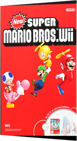New Super Mario Bros. Wii - Advertisement Flyer - Front Image
